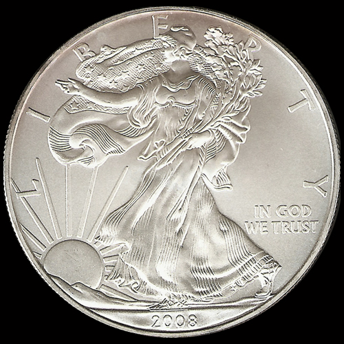 ESTADOS UNIDOS DE AMERICA - LIBERTY, 2008 - 20 ONZAS DE PLATA PURA